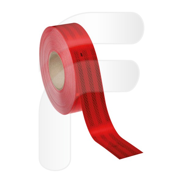 CINTA ADHESIVA REFLECTANTE 3M ROJA FLEXIBLE (ROLLO